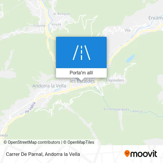 mapa Carrer De Parnal