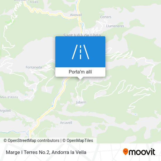 mapa Marge I Terres No.2