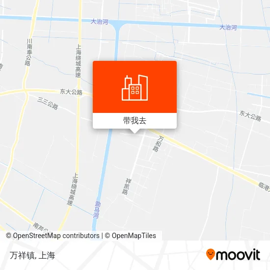 万祥镇地图