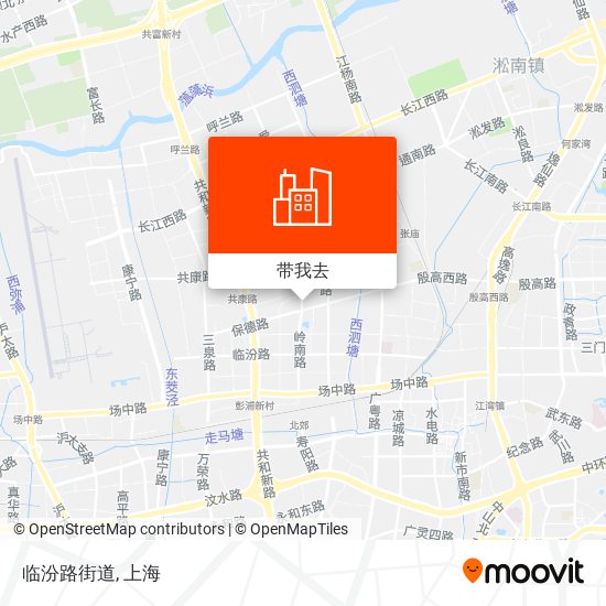 临汾路街道地图