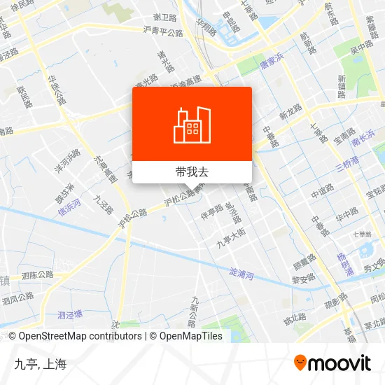 九亭地图