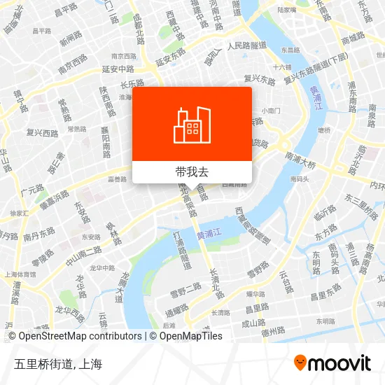 五里桥街道地图