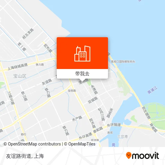 友谊路街道地图