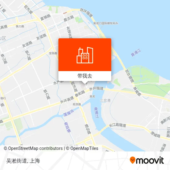 吴淞街道地图