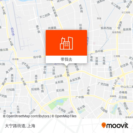 大宁路街道地图