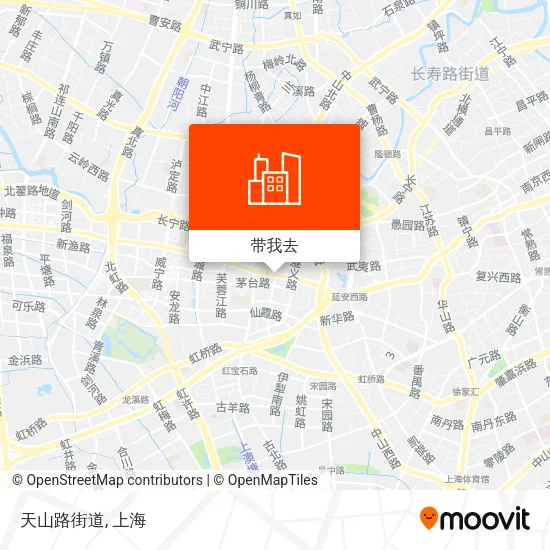 天山路街道地图