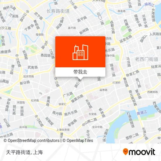 天平路街道地图