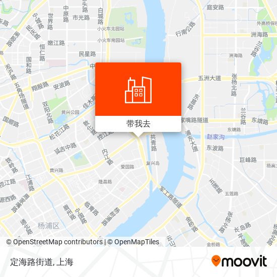 定海路街道地图