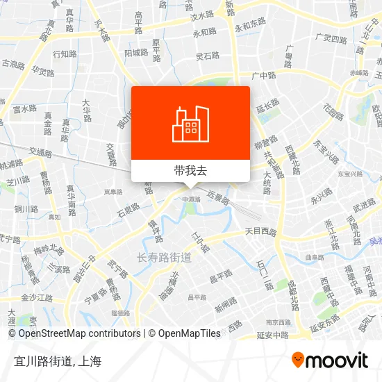 宜川路街道地图