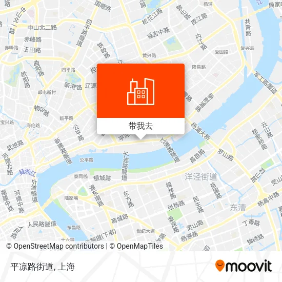 平凉路街道地图