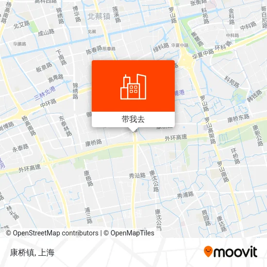 康桥镇地图