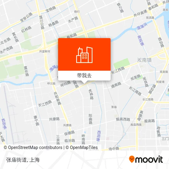 张庙街道地图