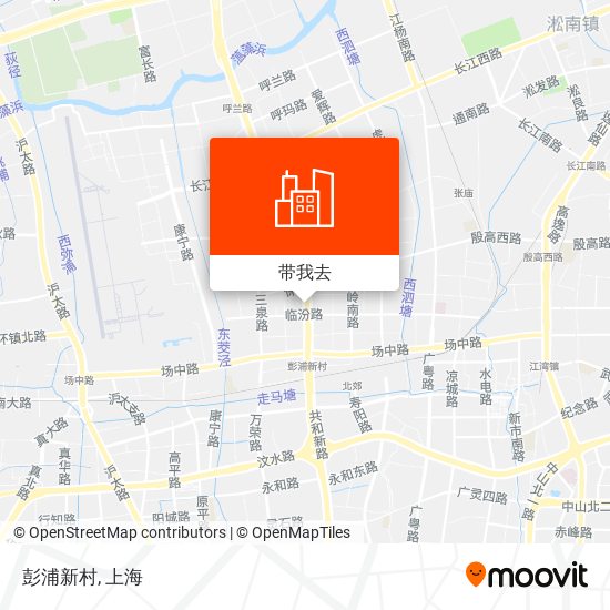 彭浦新村地图