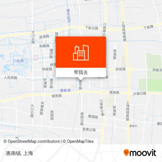 惠南镇地图