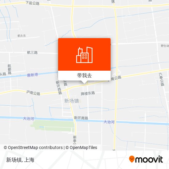 新场镇地图