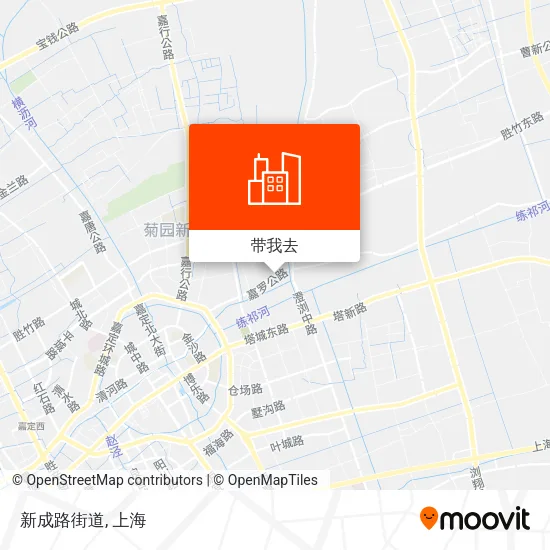 新成路街道地图