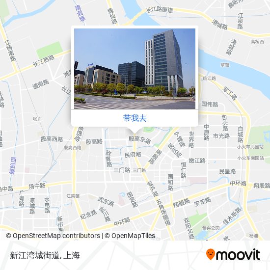 新江湾城街道地图