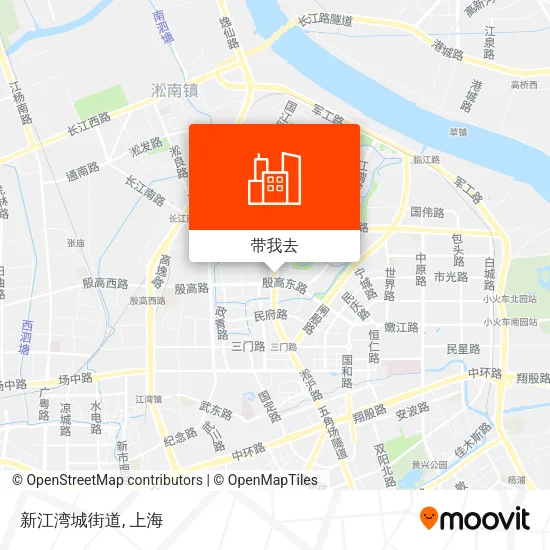 新江湾城街道地图
