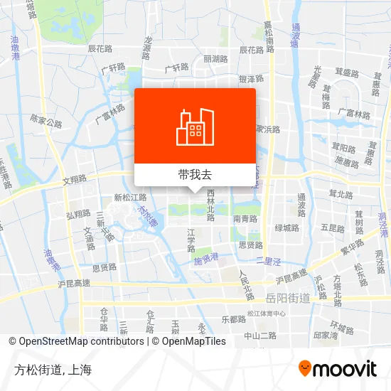 方松街道地图