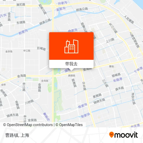 曹路镇地图