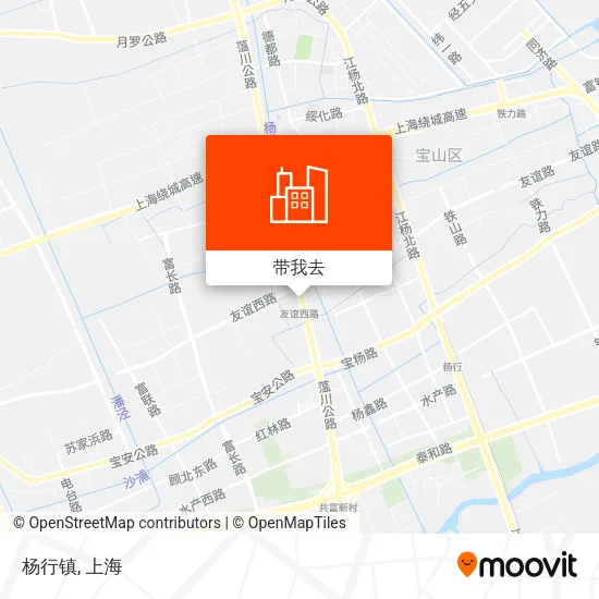 杨行镇地图