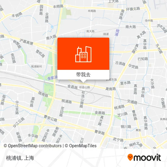桃浦镇地图