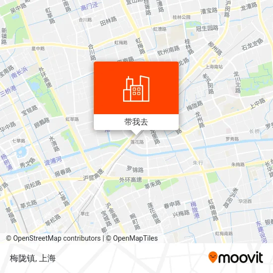 梅陇镇地图