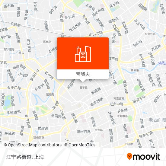 江宁路街道地图