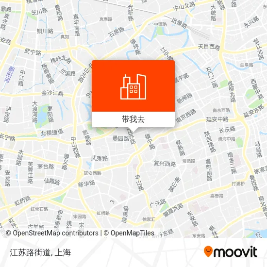 江苏路街道地图