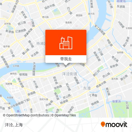 洋泾地图