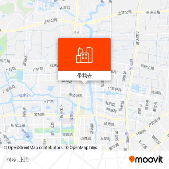 洞泾地图
