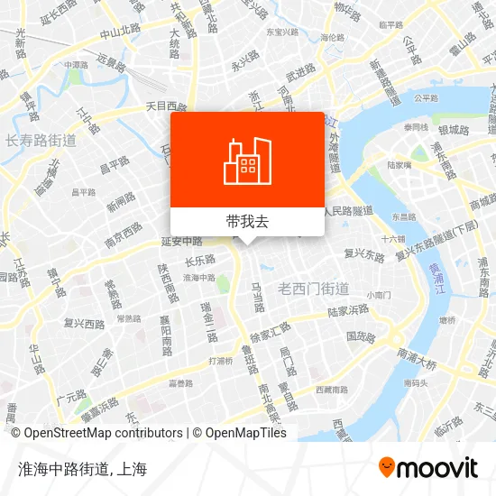 淮海中路街道地图