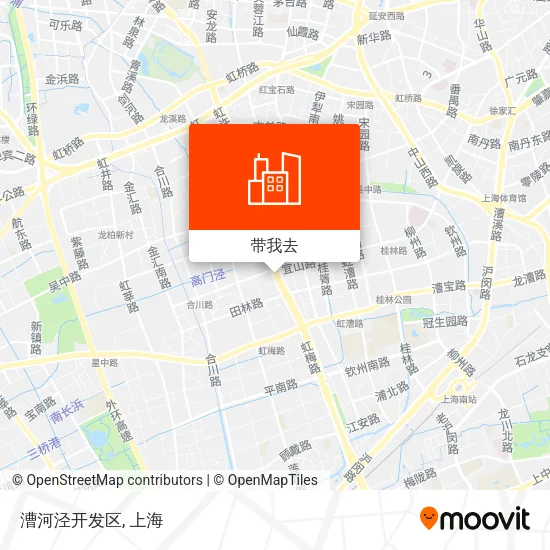漕河泾开发区地图