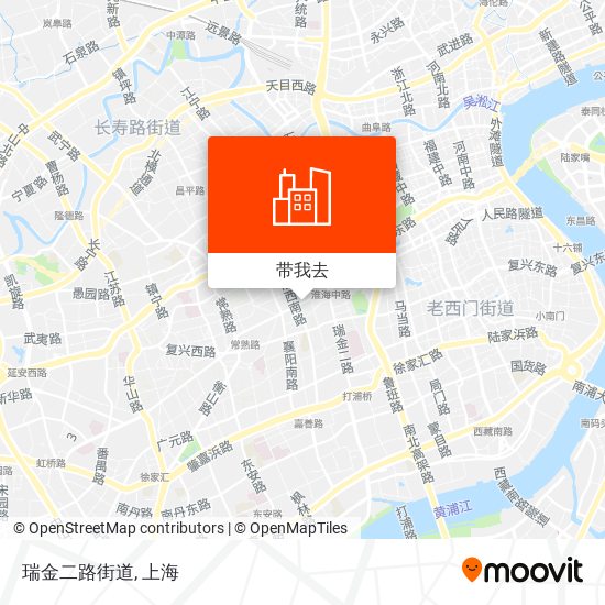 瑞金二路街道地图