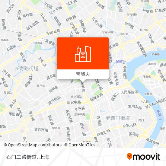 石门二路街道地图