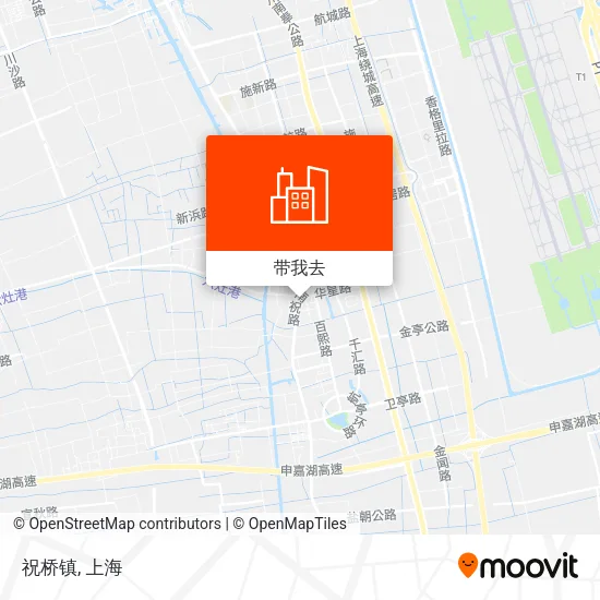 祝桥镇地图