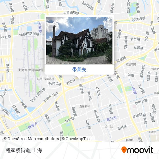 程家桥街道地图