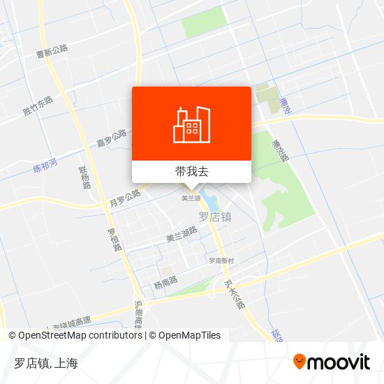 罗店镇地图