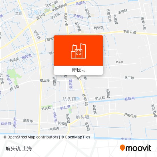 航头镇地图