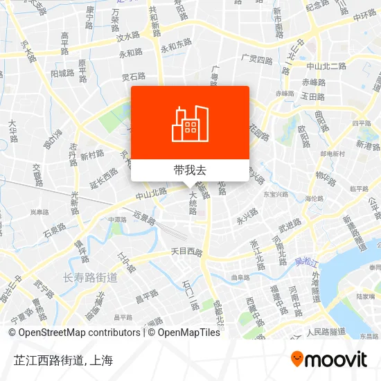 芷江西路街道地图