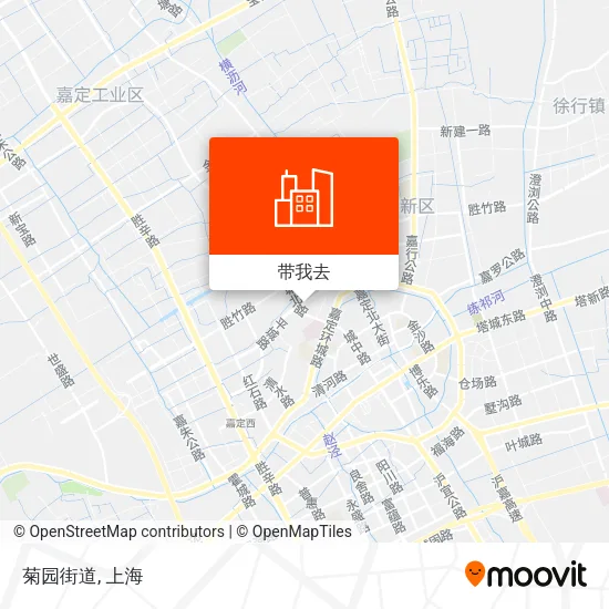 菊园街道地图