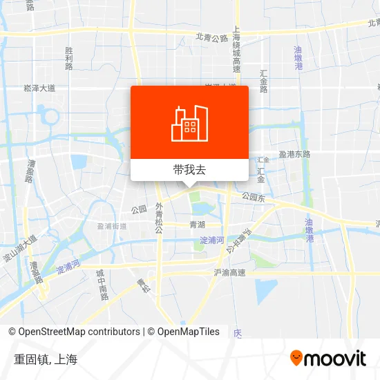 重固镇地图