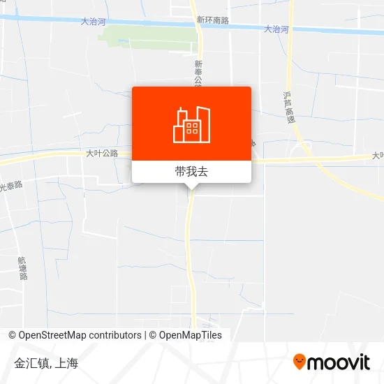 金汇镇地图