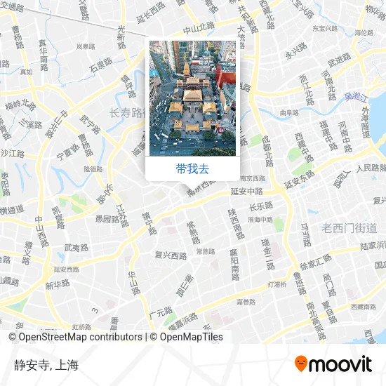 静安寺地图