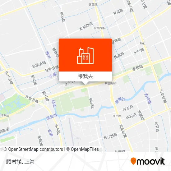 顾村镇地图