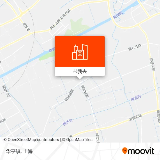 华亭镇地图