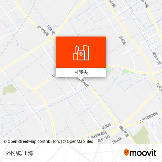 外冈镇地图