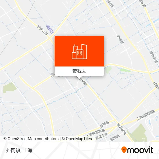 外冈镇地图