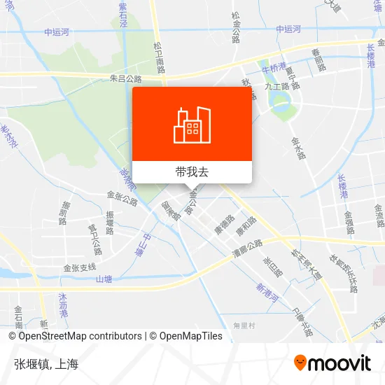 张堰镇地图