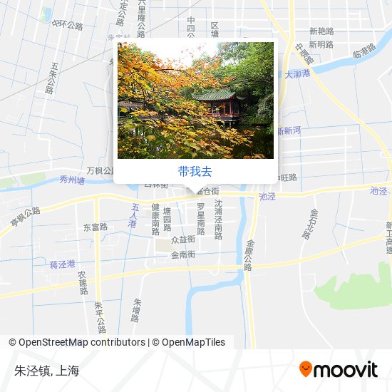 朱泾镇地图